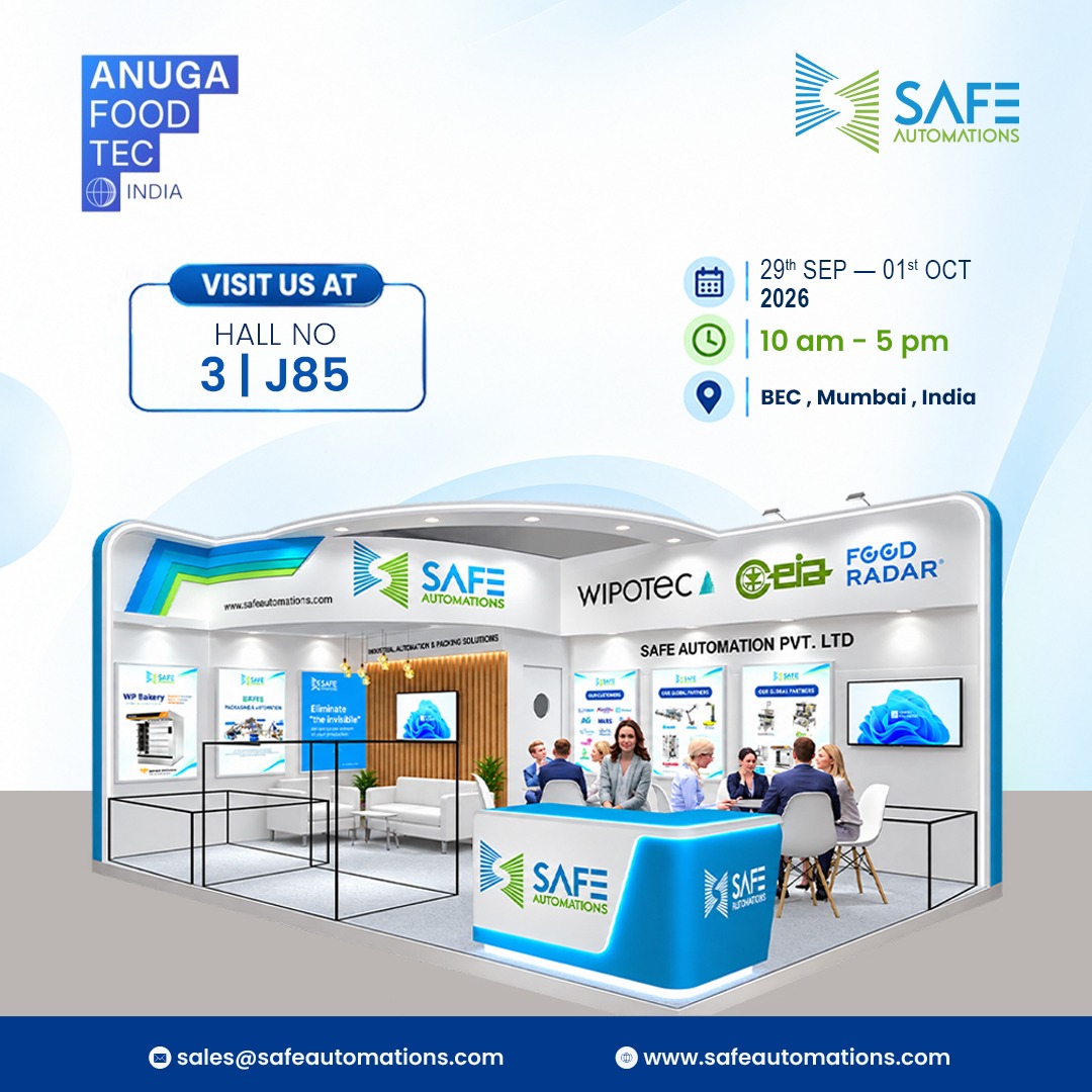 ANUGA FoodTec India 2026 - Safe Automations